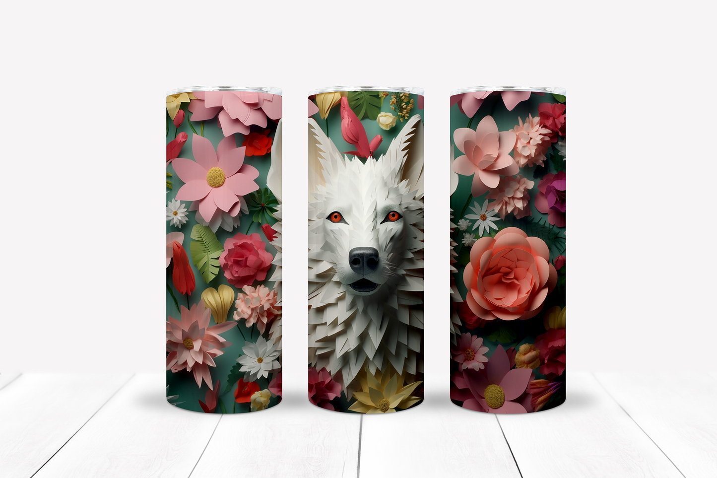 Animal Sublimation 20oz Tumbler Images Bundle