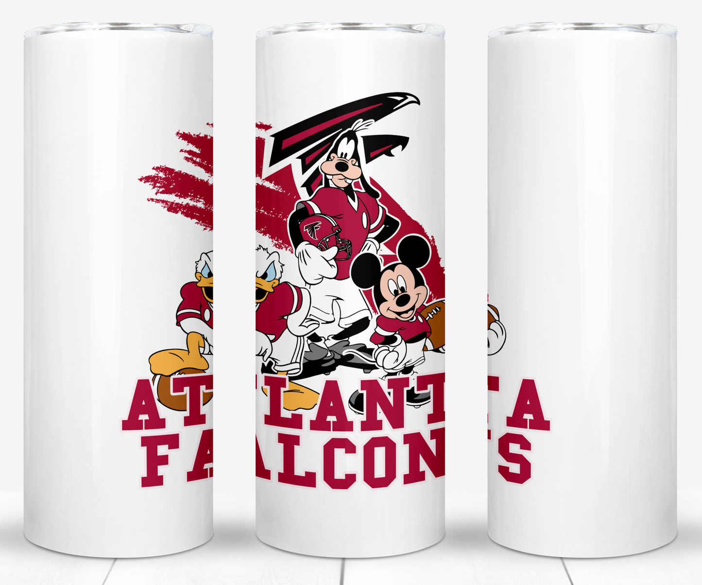 Disney Cartoon Football  Sublimation 20oz Tumbler Images Bundles