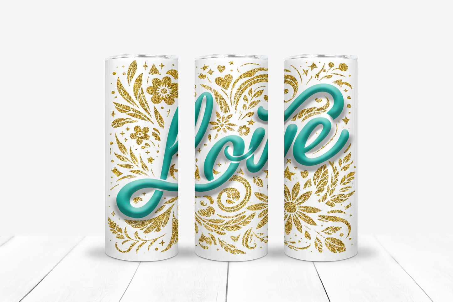 Love 20oz Sublimation Tumbler Image Bundle