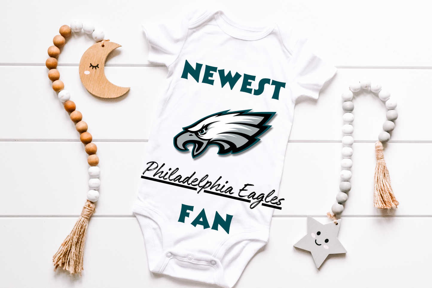 Baby Football One sie Sublimation/DTF Image