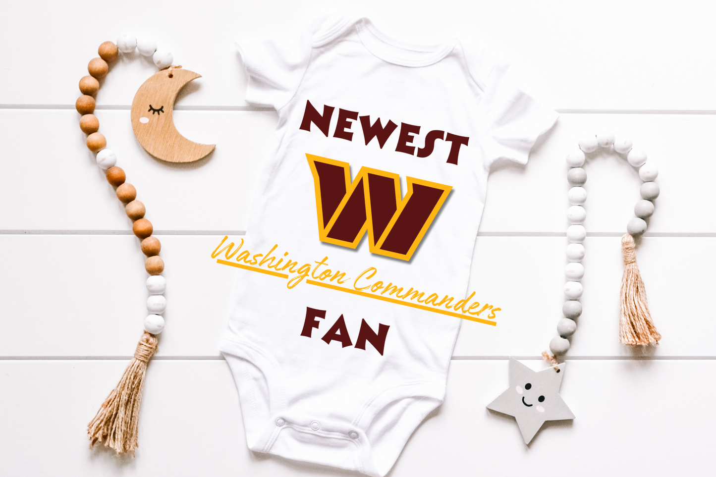 Baby Football One sie Sublimation/DTF Image