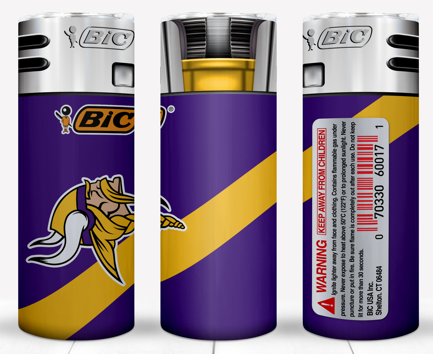 Football 20oz Sublimation Tumbler Image