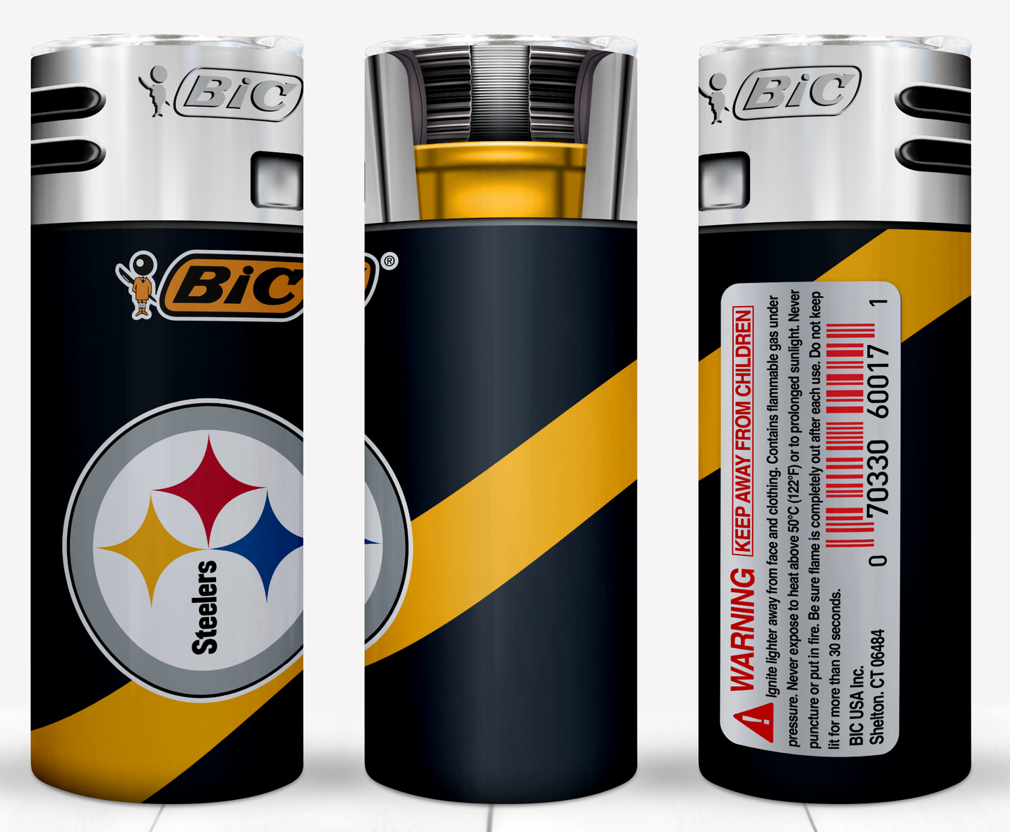 Football 20oz Sublimation Tumbler Image