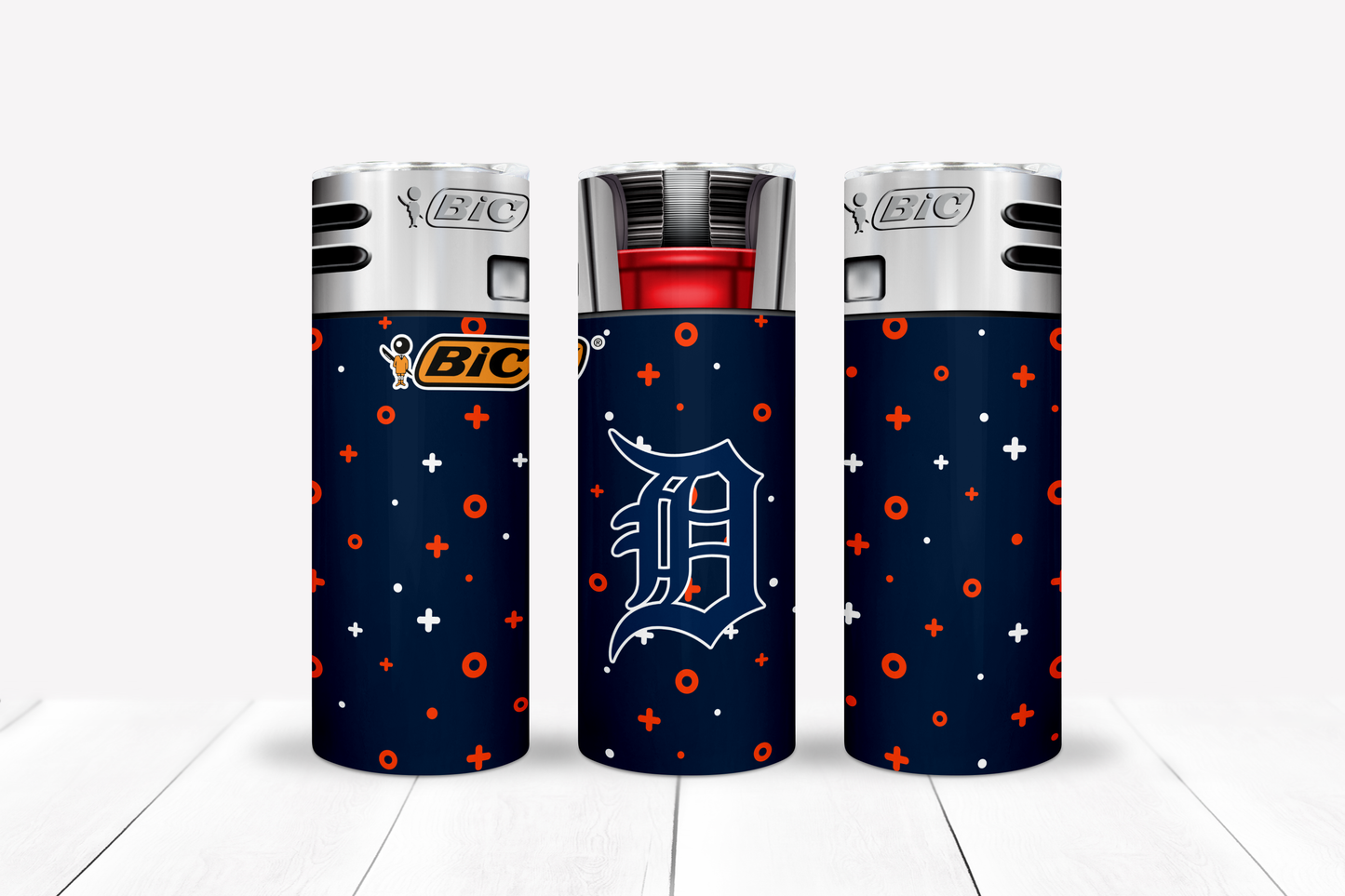 Baseball Lighter 20oz Sublimation Tumbler Image