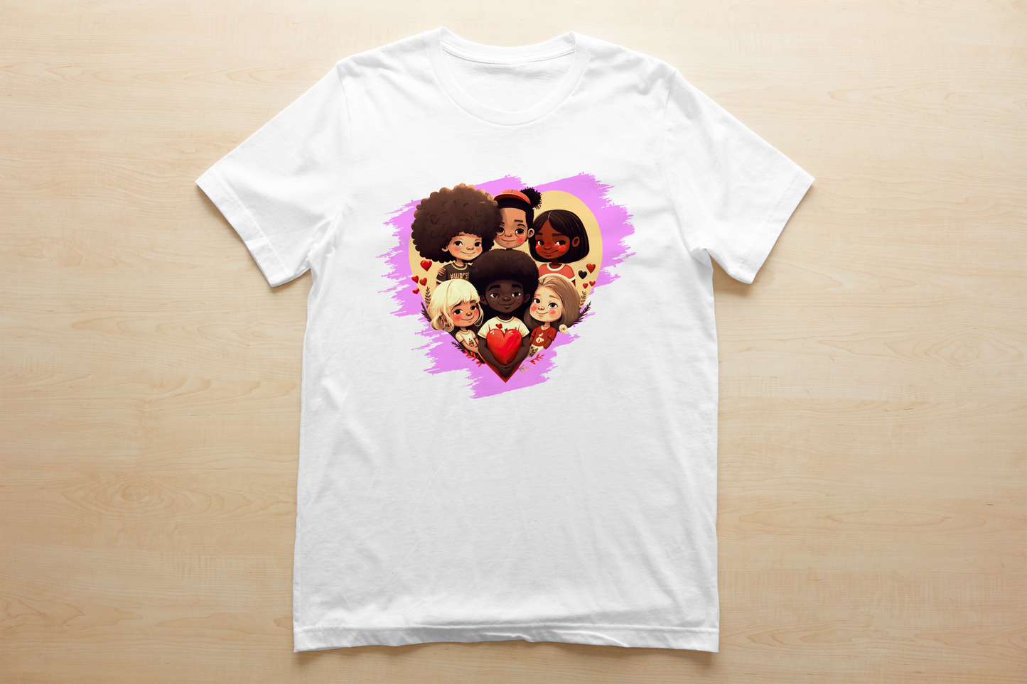 Kids Valentine T-shirt Images DTF/Sublimation Bundle