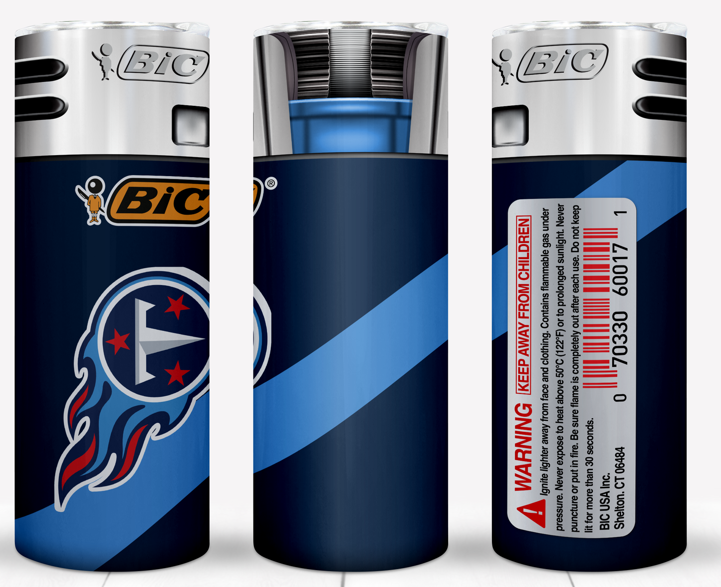 Football 20oz Sublimation Tumbler Image