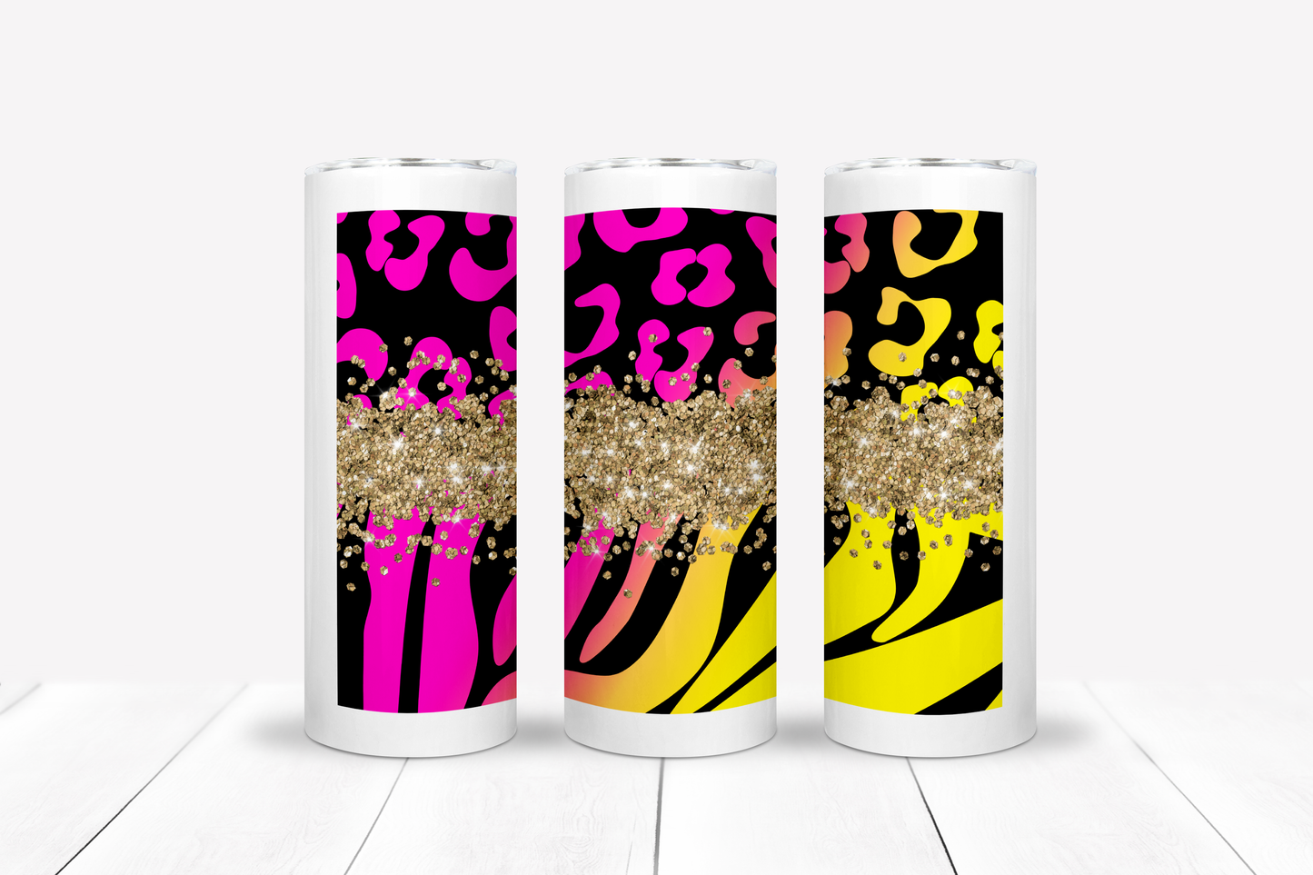 Assorted Animal Print 20oz Sublimation Images Bundle