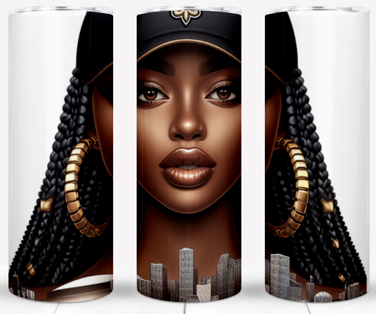 Girl Football 20oz Sublimation Tumbler Images Bundle