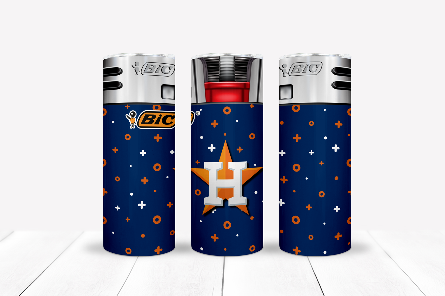 Baseball Lighter 20oz Sublimation Tumbler Image