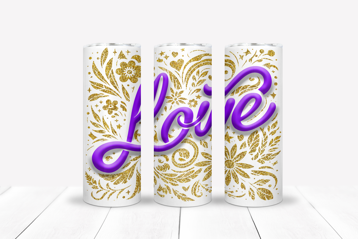 Love 20oz Sublimation Tumbler Image Bundle