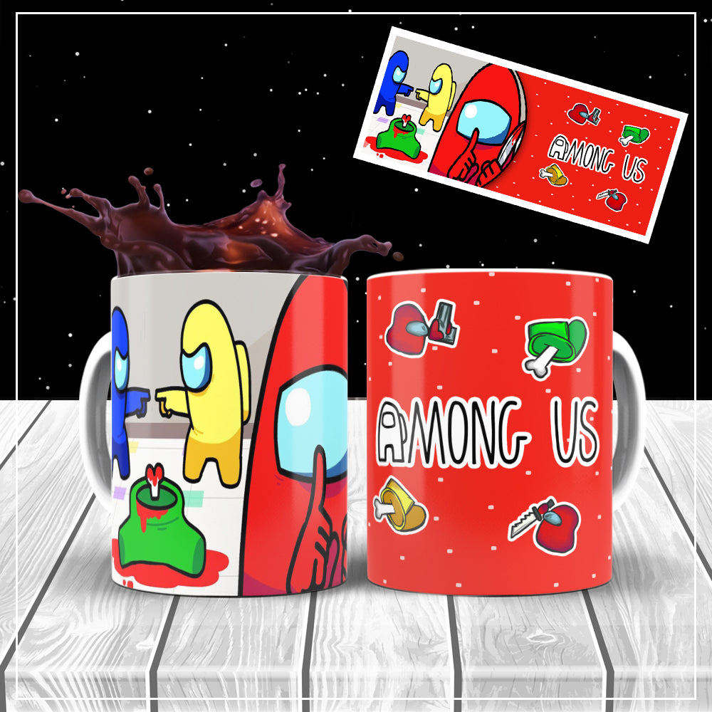 Among Us Sublimation Mug Images Bundle