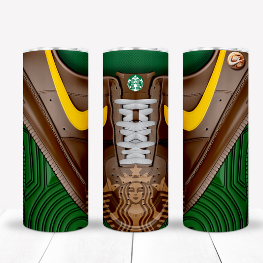 Coffee Shoes 20oz Sublimation Tumbler Image Bundle