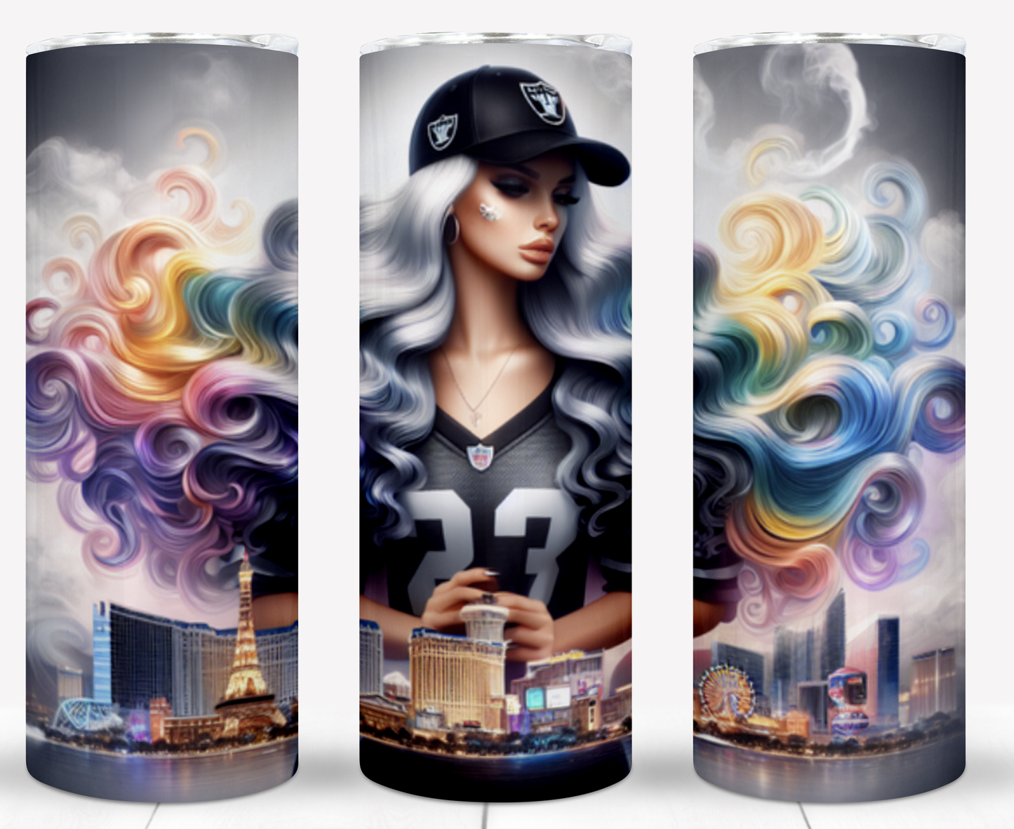 Girl Football 20oz Sublimation Tumbler Images Bundle