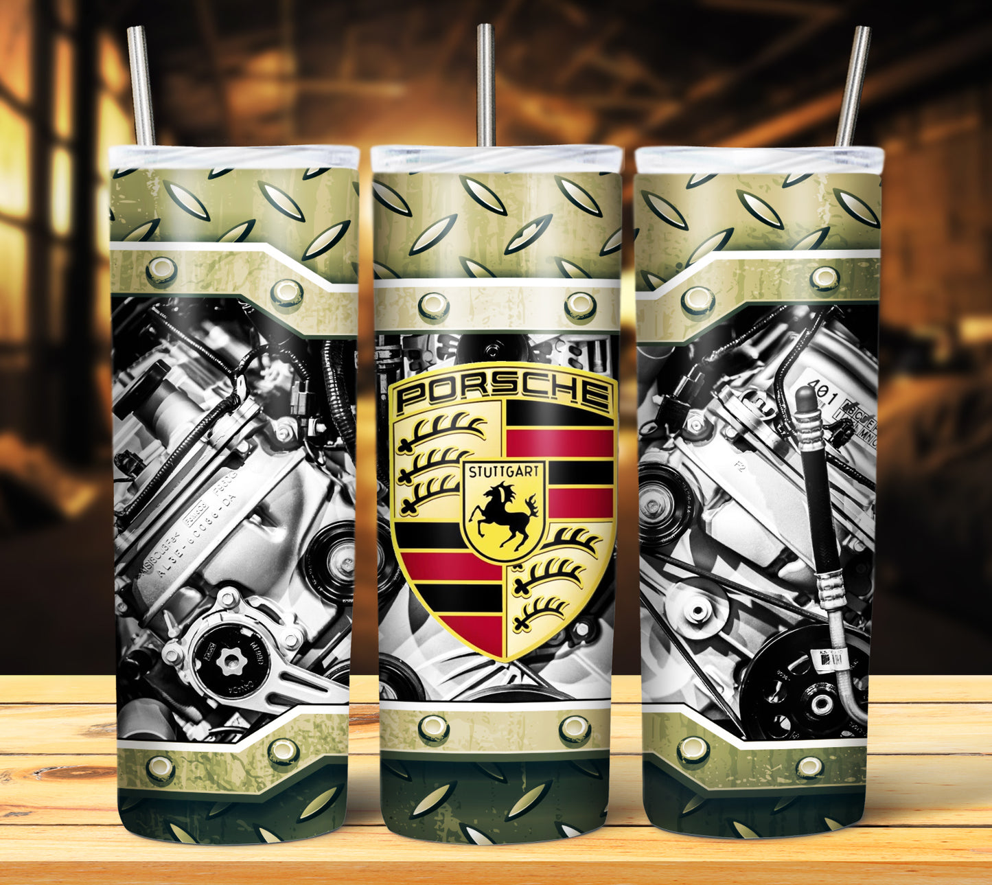 Car Logo 20oz Sublimation Tumbler Image