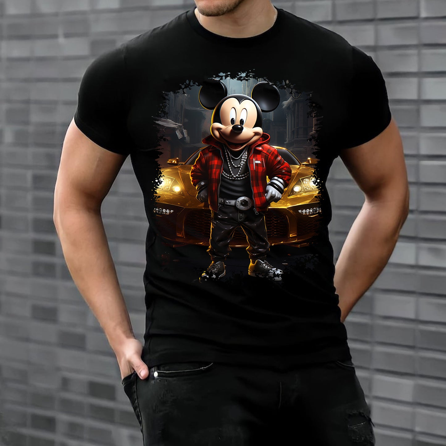 Cartoon Gangster Sublimation T-Shirt/DTF Images Bundle