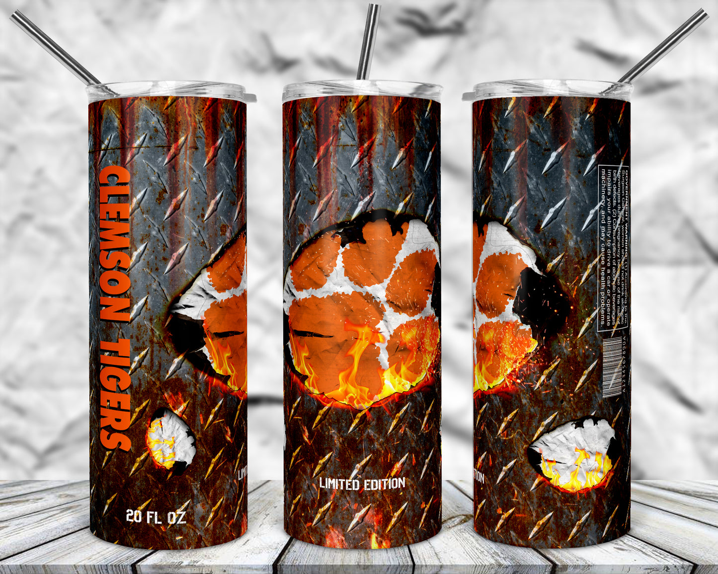 Rust College 20oz Sublimation Tumbler Images Bundle