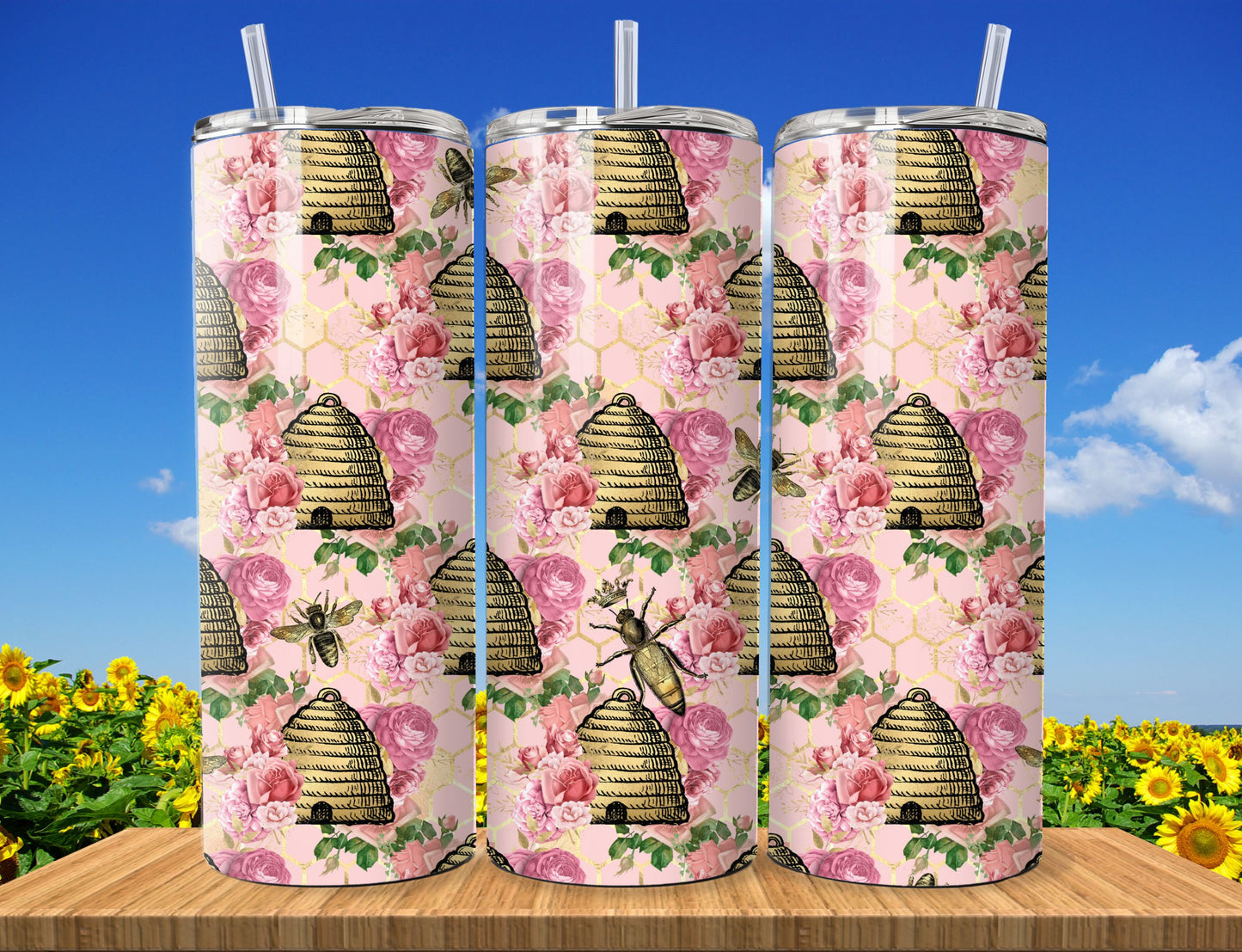 Sunflowers Sublimation 20oz Images Bundle