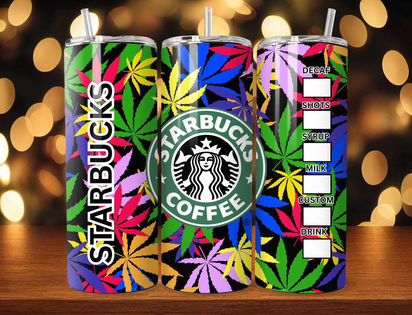 Cannabis Coffee Sublimation 20oz Images Bundle