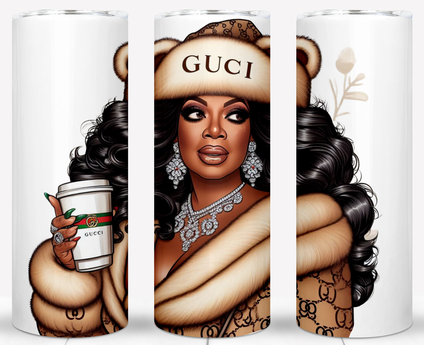 Christmas Oprah Sublimation 20oz Tumbler Images Bundle