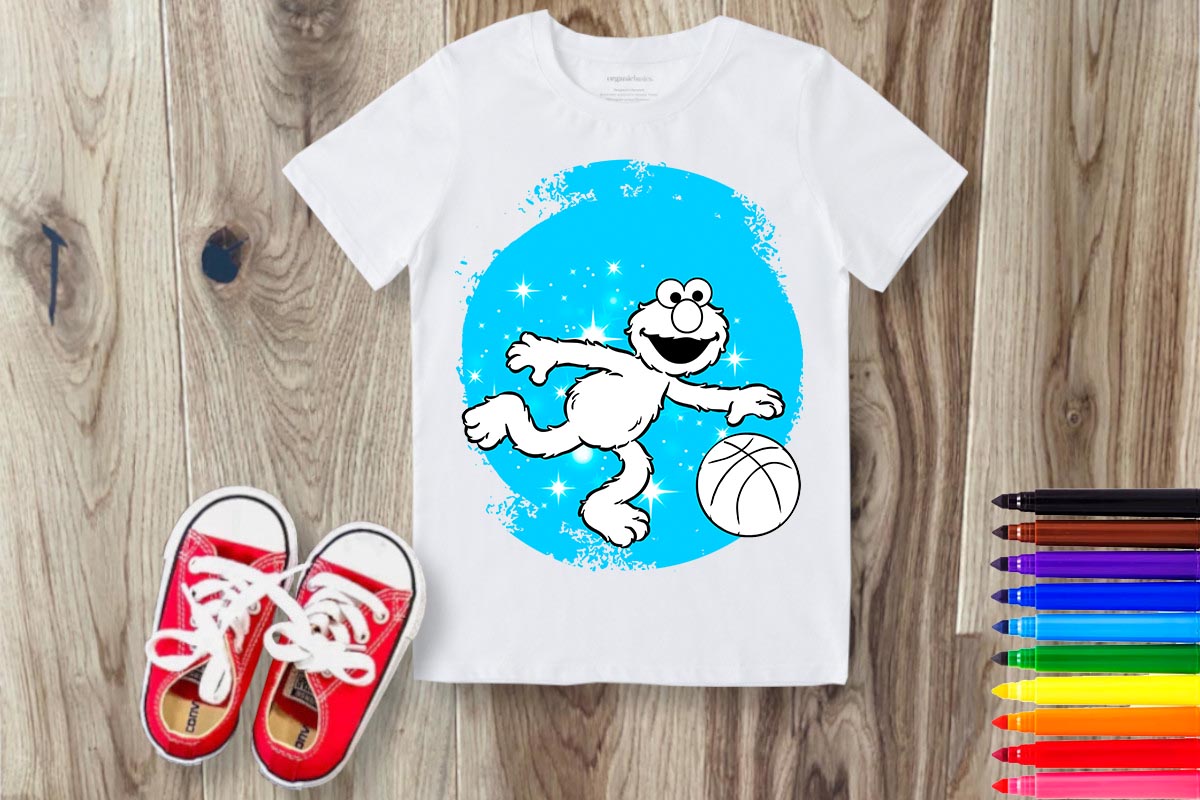 Coloring Cartoon Sublimation/DTF T-Shirt Images Bundle