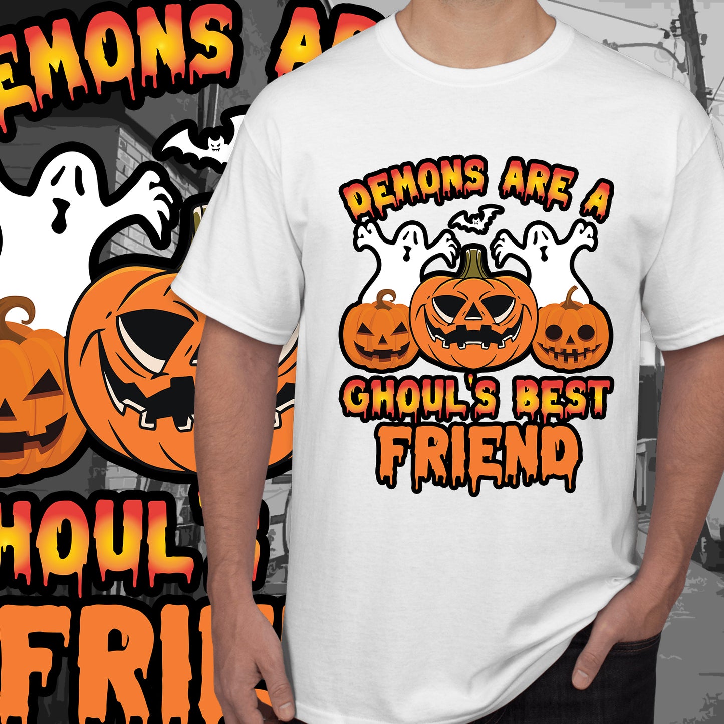 21 Halloween Sublimation T-Shirt Image Bundle