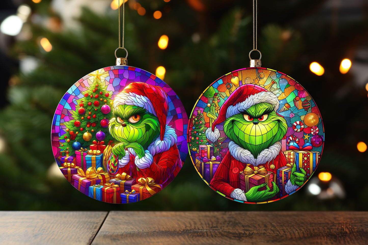 100+ Christmas Sublimation Ornament/Car Coaster Images Bundle