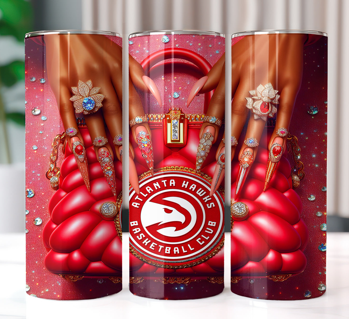 Basketball Bag 20oz Sublimation Tumbler Image