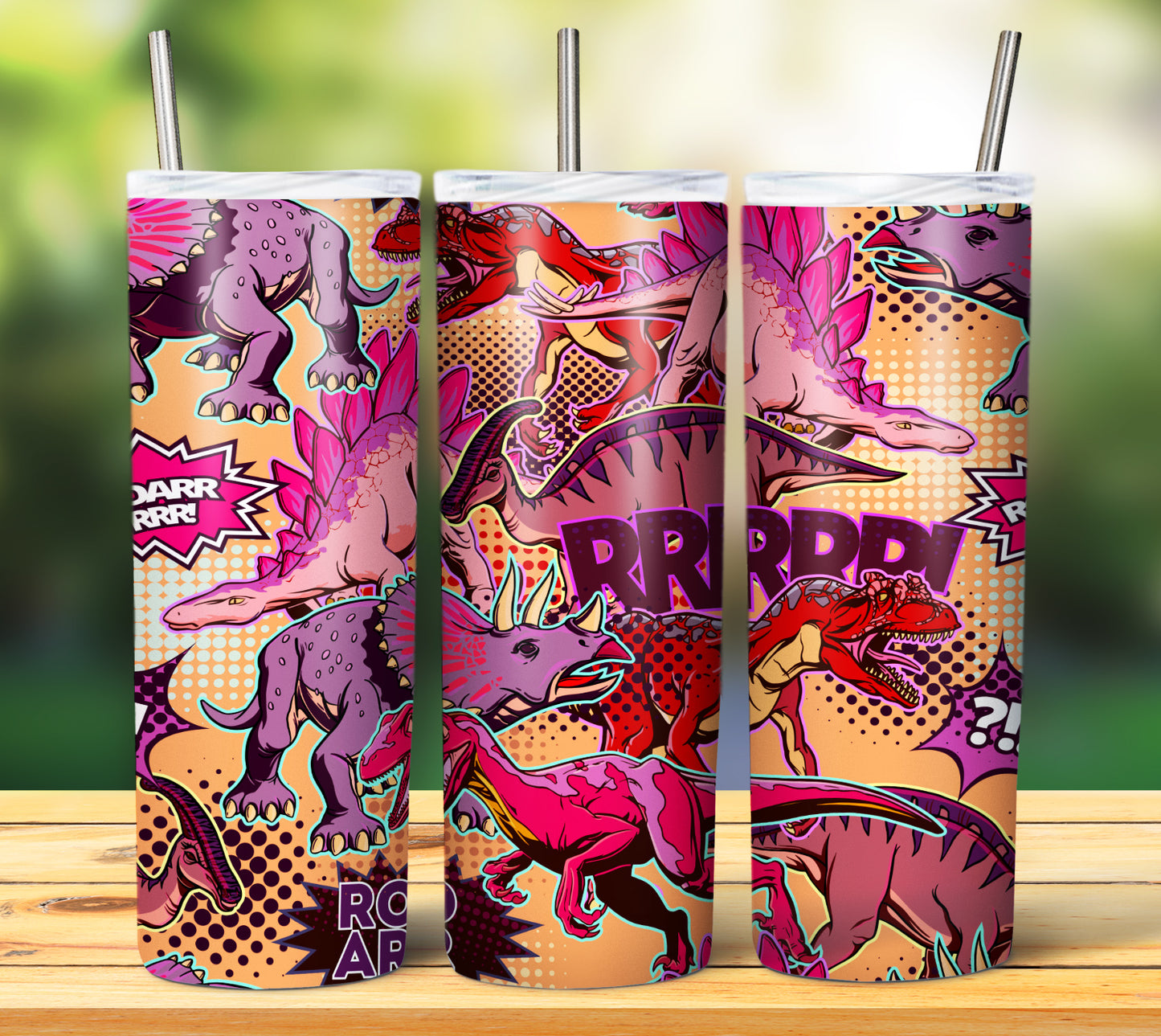 20 Dino Sublimation Tumbler Images Bundle 20 oz & Kid