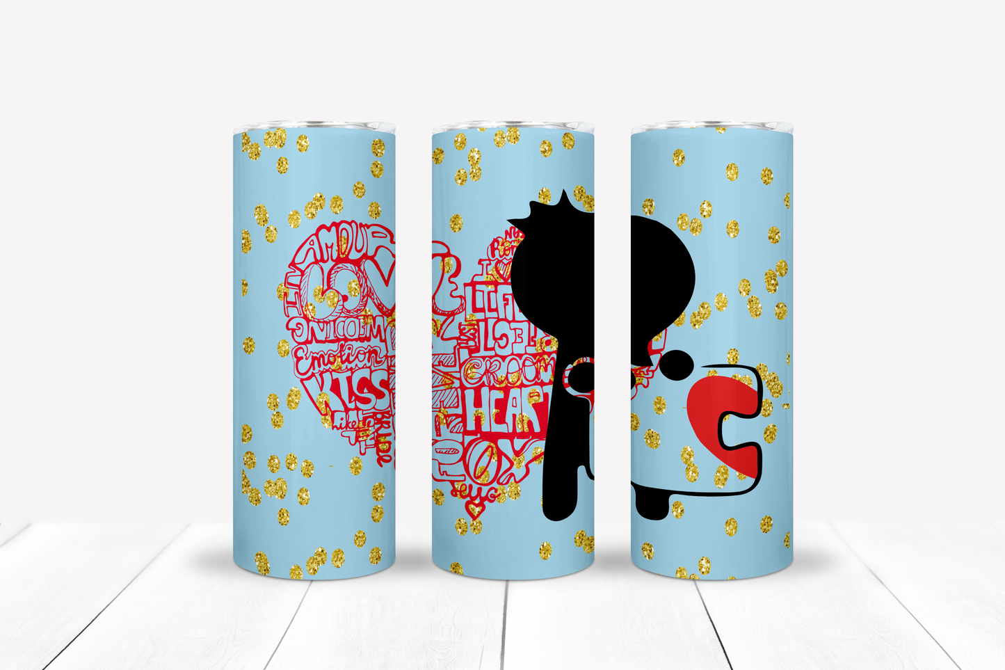 Cute Valentines Print 20oz Sublimation Images Bundle