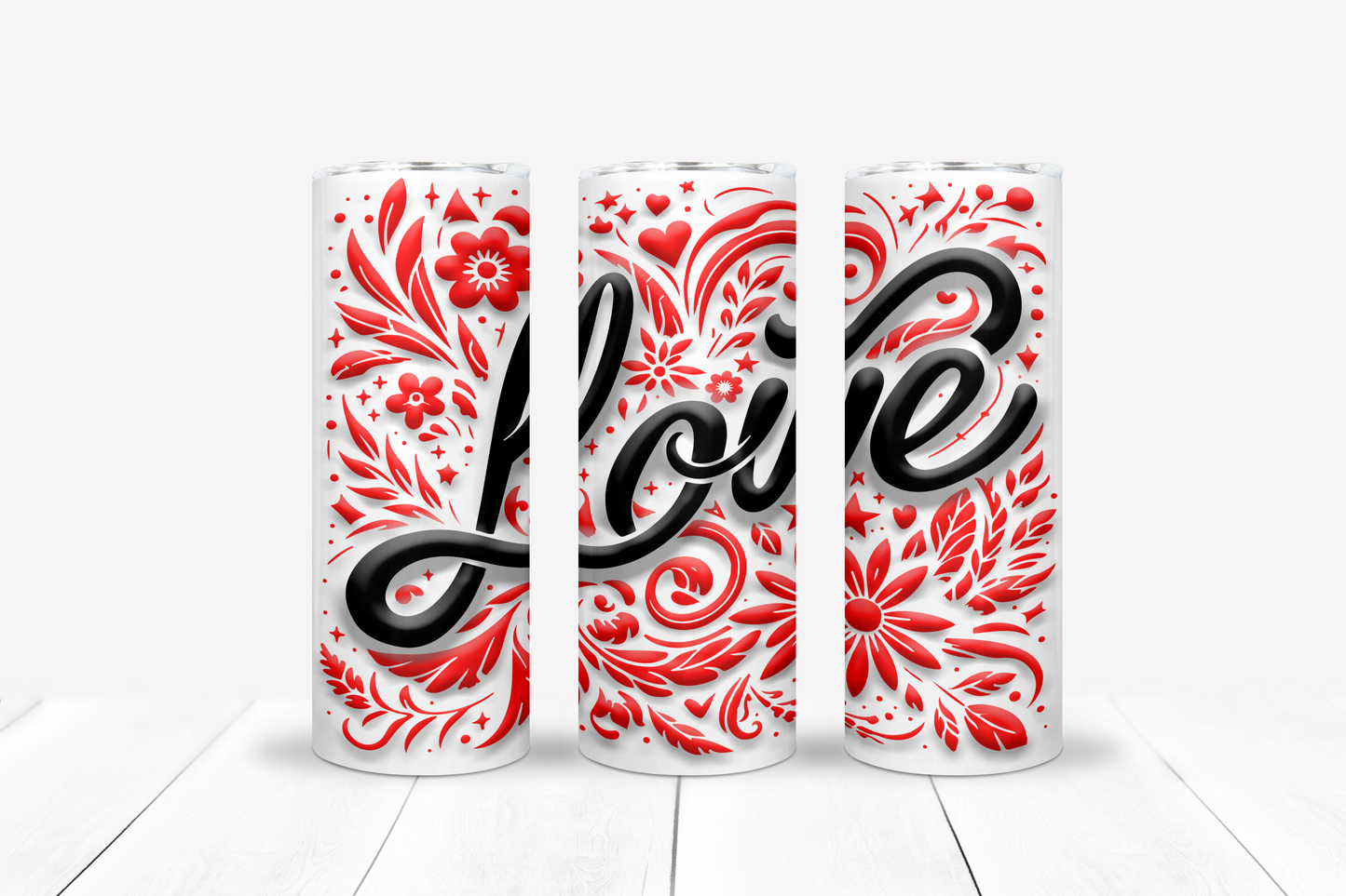 Love 20oz Sublimation Tumbler Image Bundle