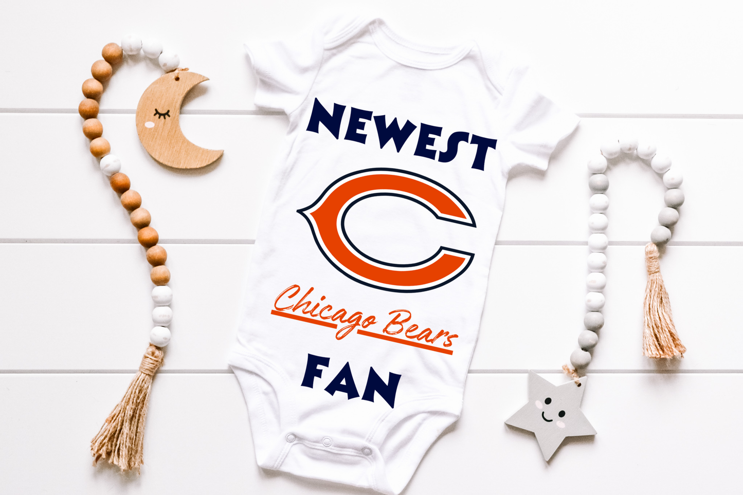 Baby Football One sie Sublimation/DTF Image