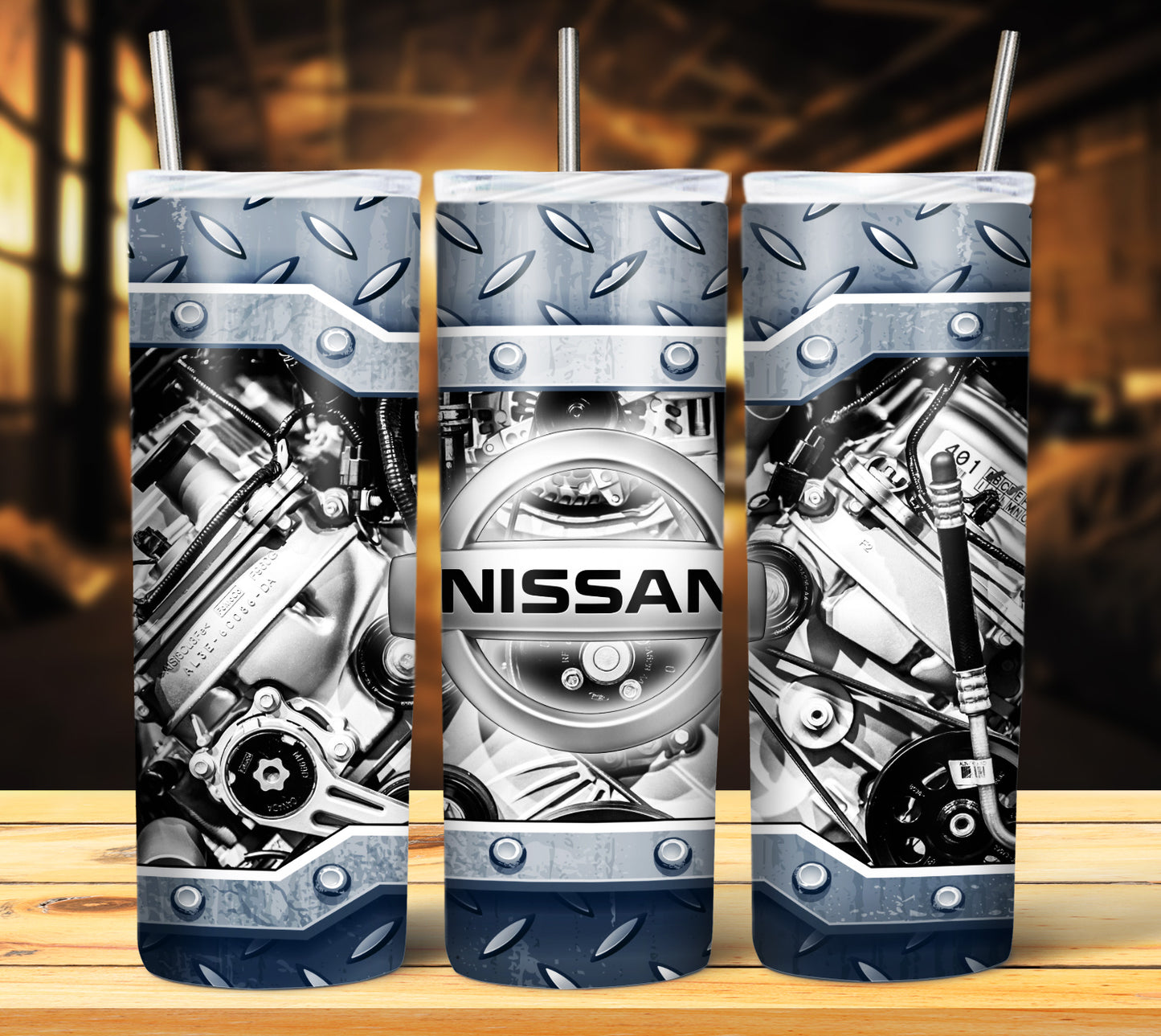 Car Logo 20oz Sublimation Tumbler Image