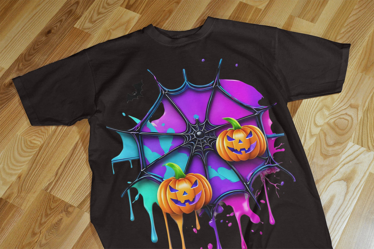 90+ Colorful Halloween Sublimation T-Shirt Images Bundle