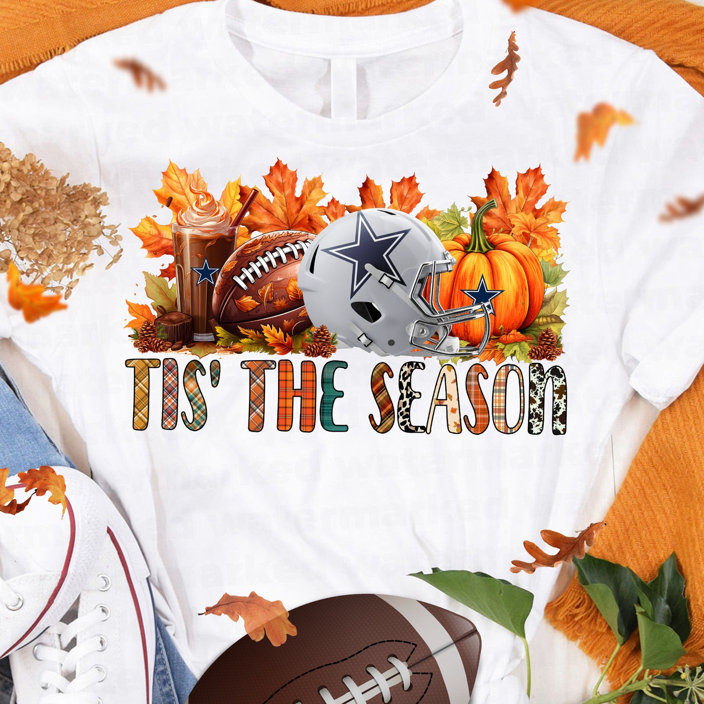 Football Sublimation/DTF T-Shirt Images