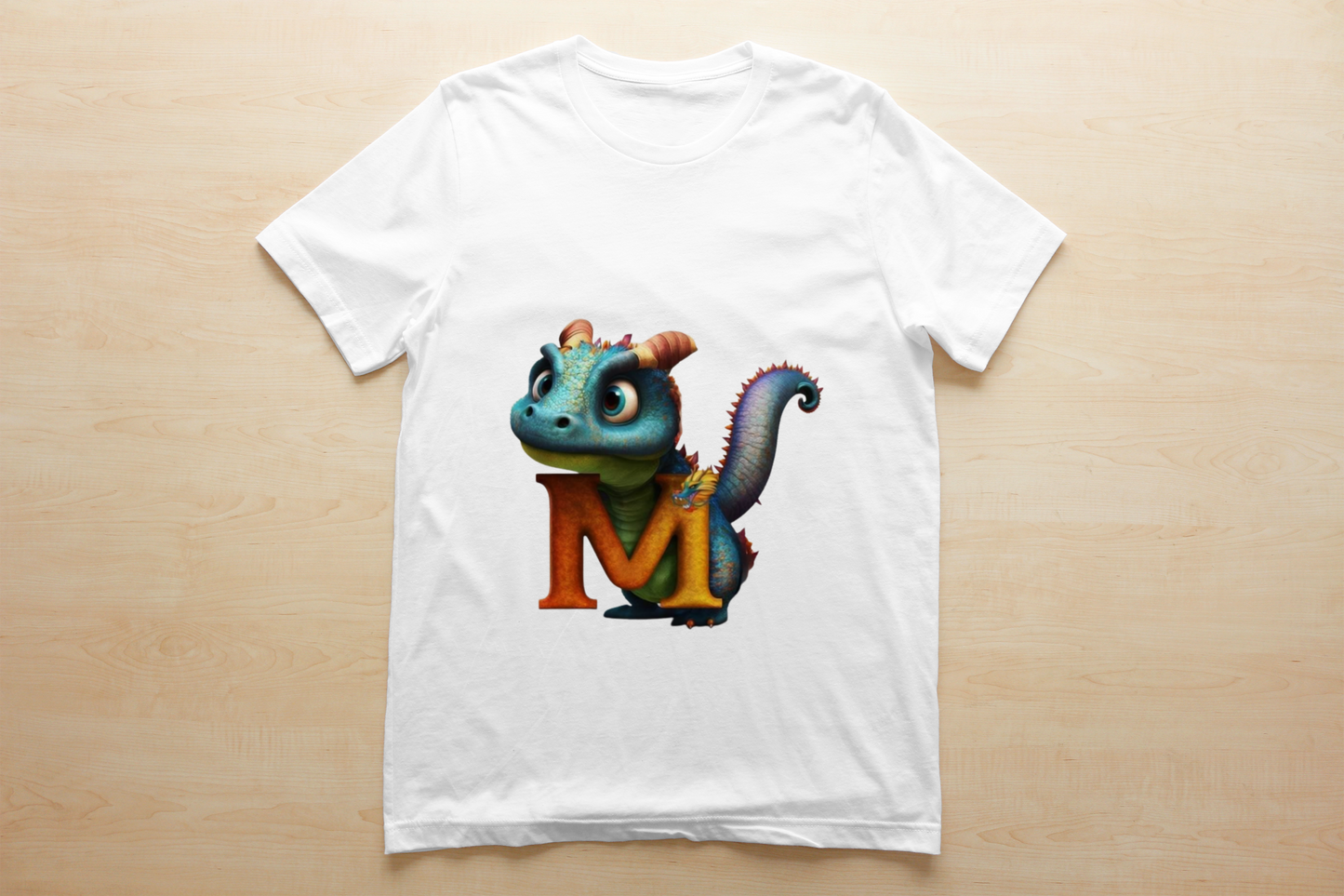 Kids ABC Dragon Images Sublimation/DTF T-Shirt Bundle