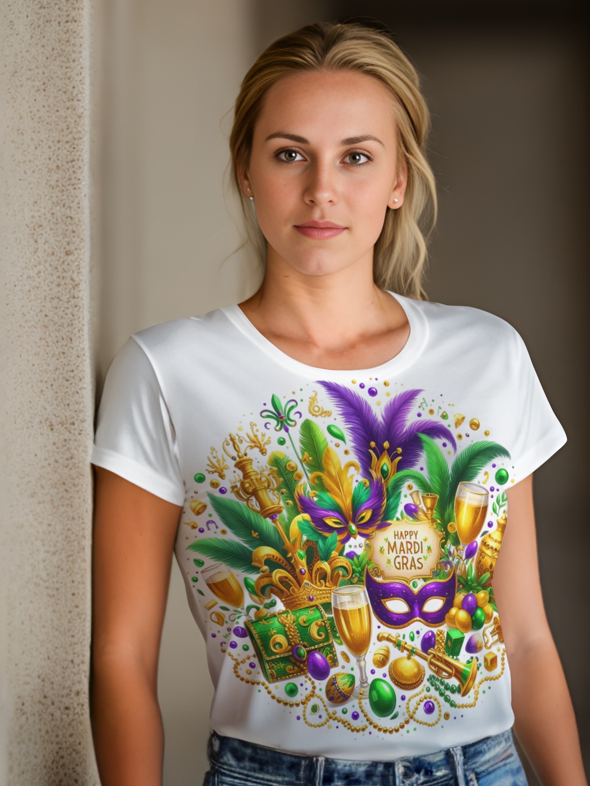 Mardi Gras T-shirt Images DTF/Sublimation Bundle