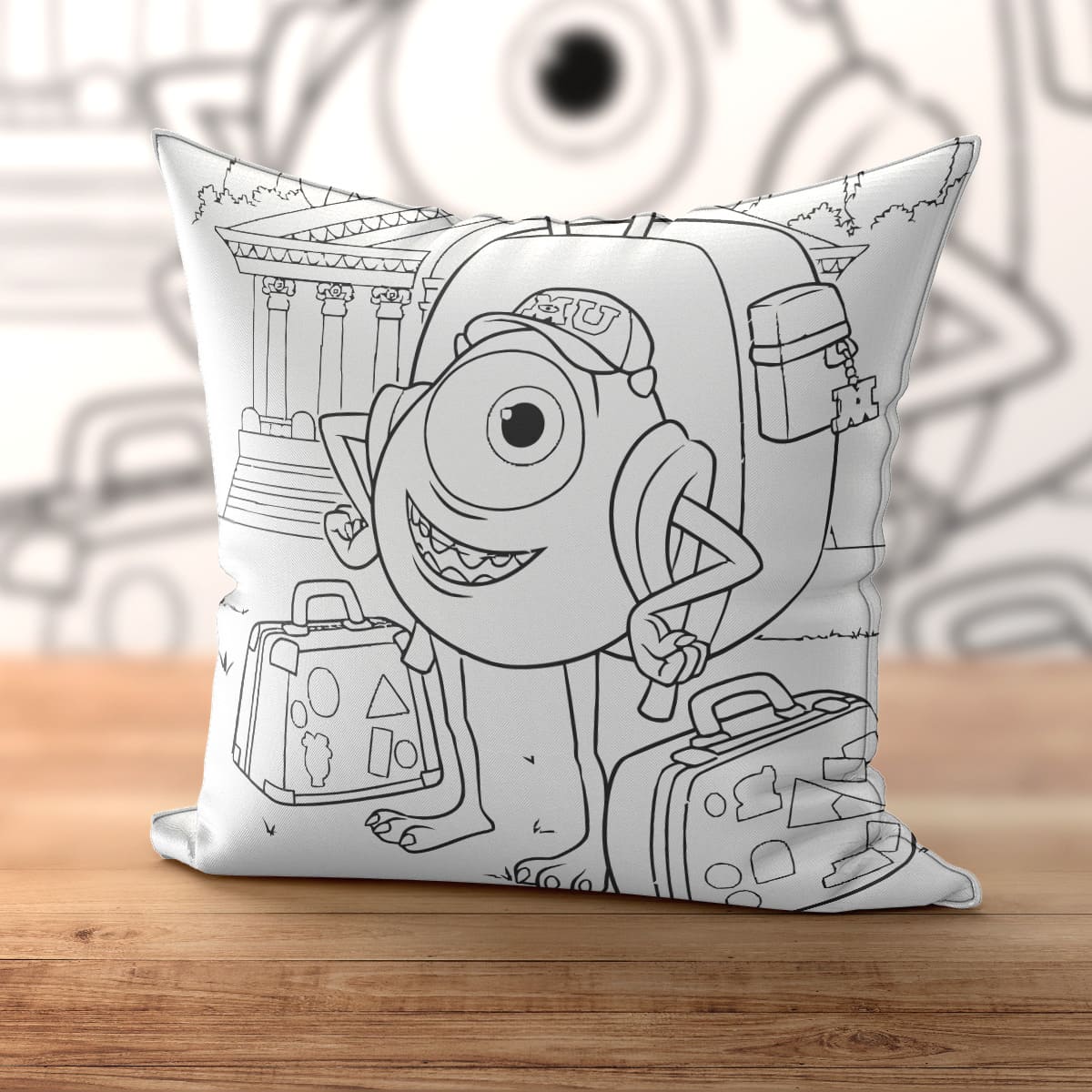 70+ Coloring Pillow Sublimation Images Bundle