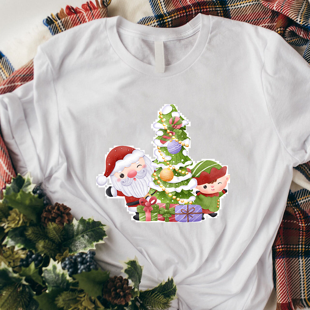 Cute Christmas Sublimation/DTF T-Shirt Images Bundle