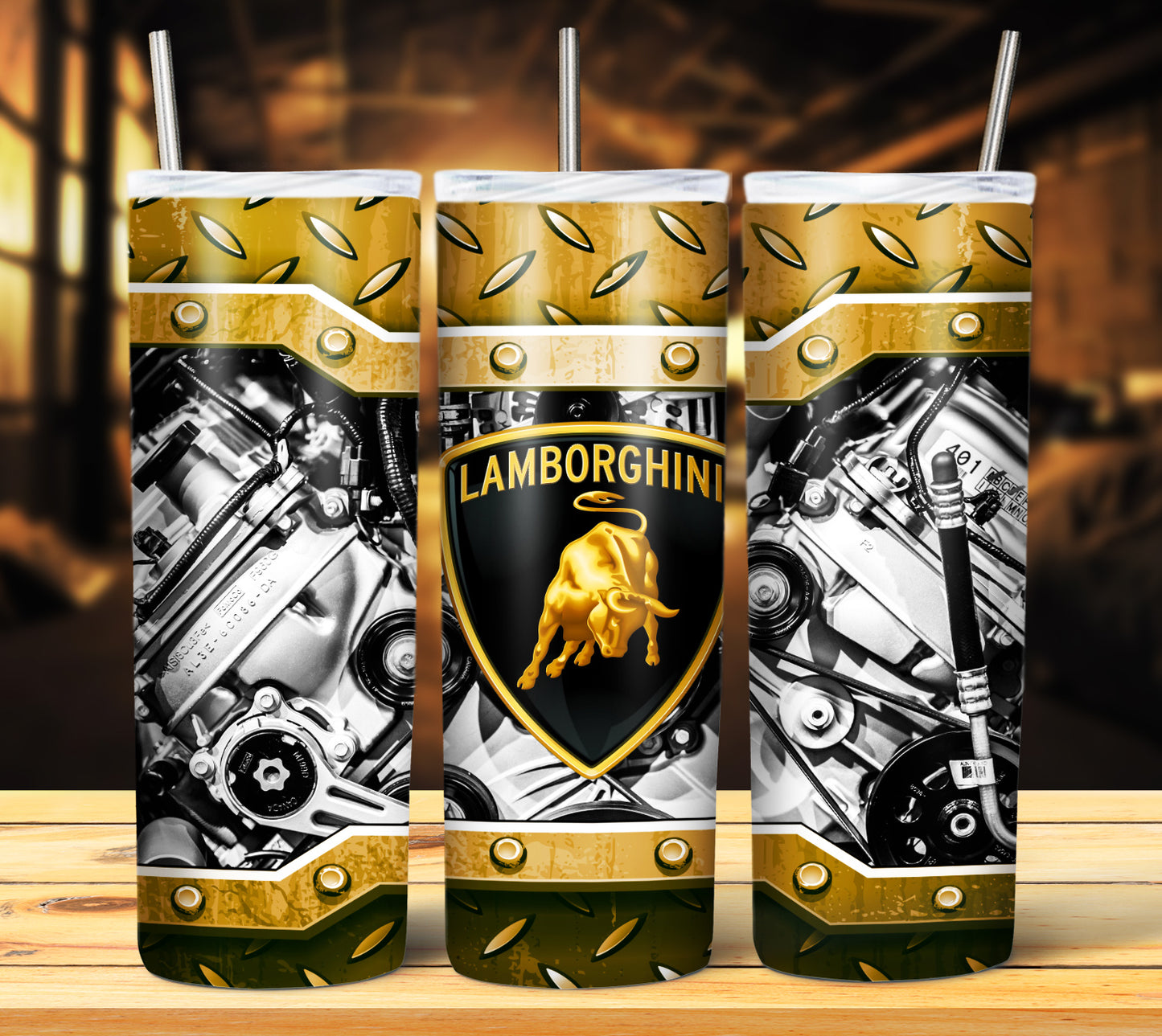 Car Logo 20oz Sublimation Tumbler Image