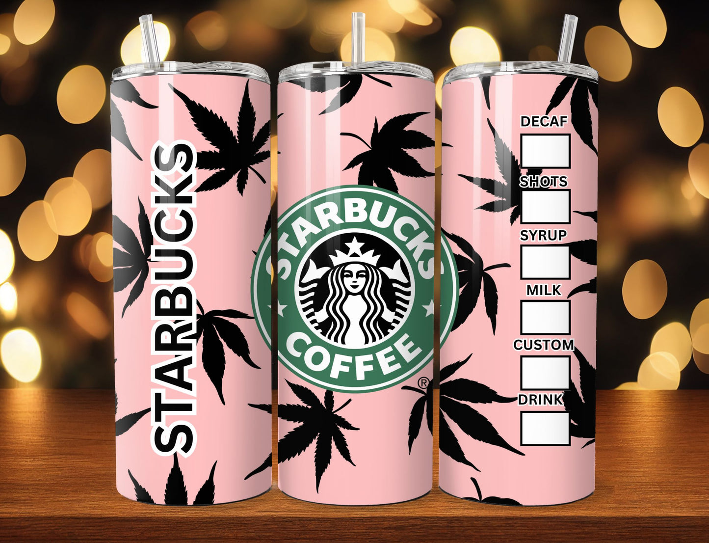 Cannabis Coffee Sublimation 20oz Images Bundle