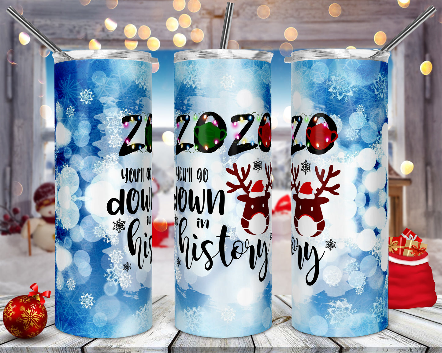 50+ Christmas Sublimation 20oz Images Bundle