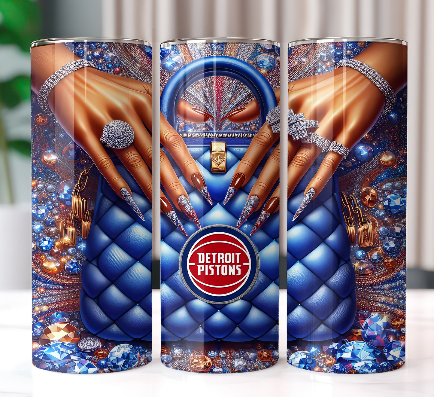 Basketball Bag 20oz Sublimation Tumbler Image