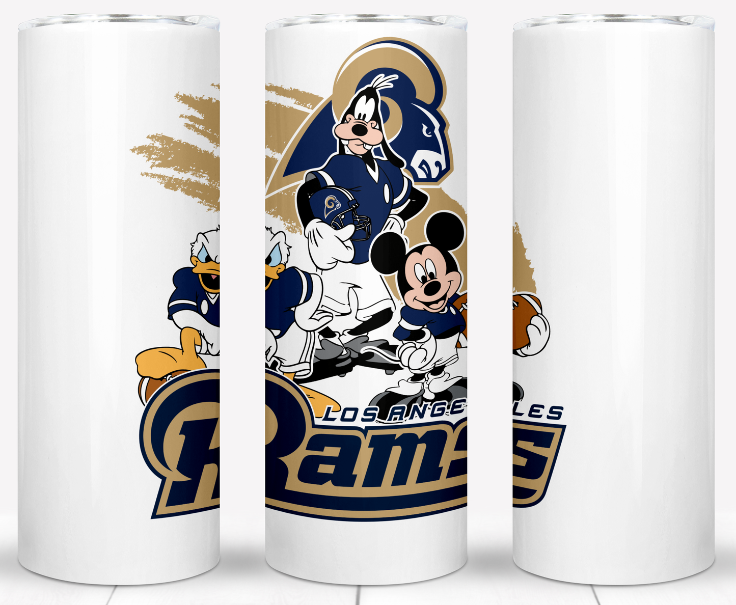 Disney Cartoon Football  Sublimation 20oz Tumbler Images Bundles