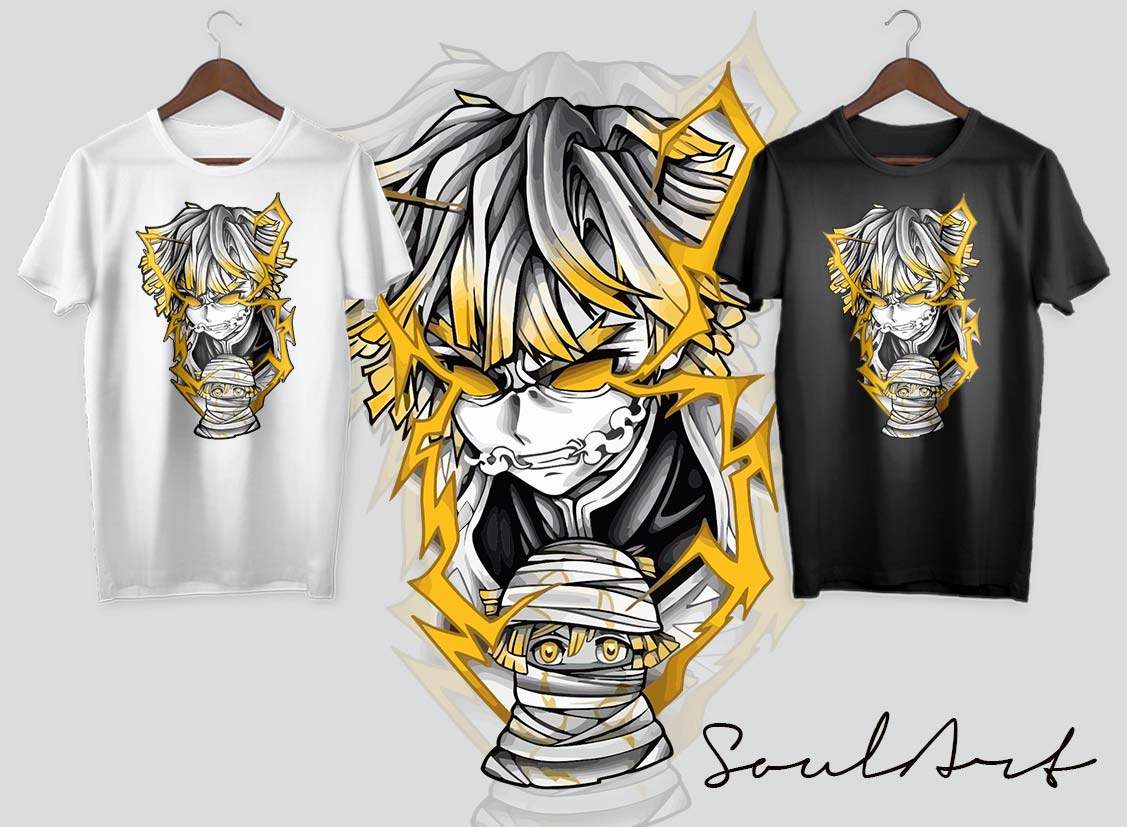 Anime Sublimation/DTF T-Shirt Images Bundle