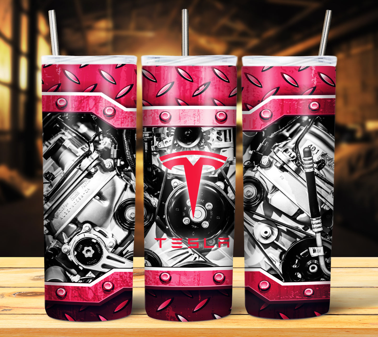 Car Logo 20oz Sublimation Tumbler Image