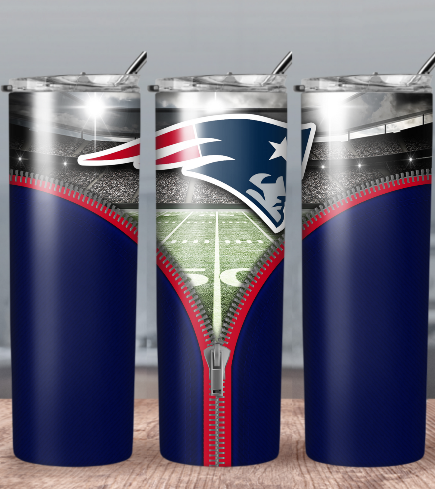 Football 20oz Sublimation Tumbler Image