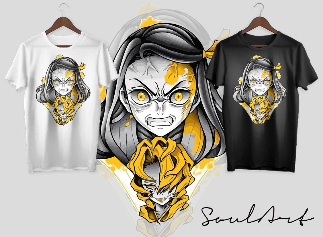 Anime Sublimation/DTF T-Shirt Images Bundle