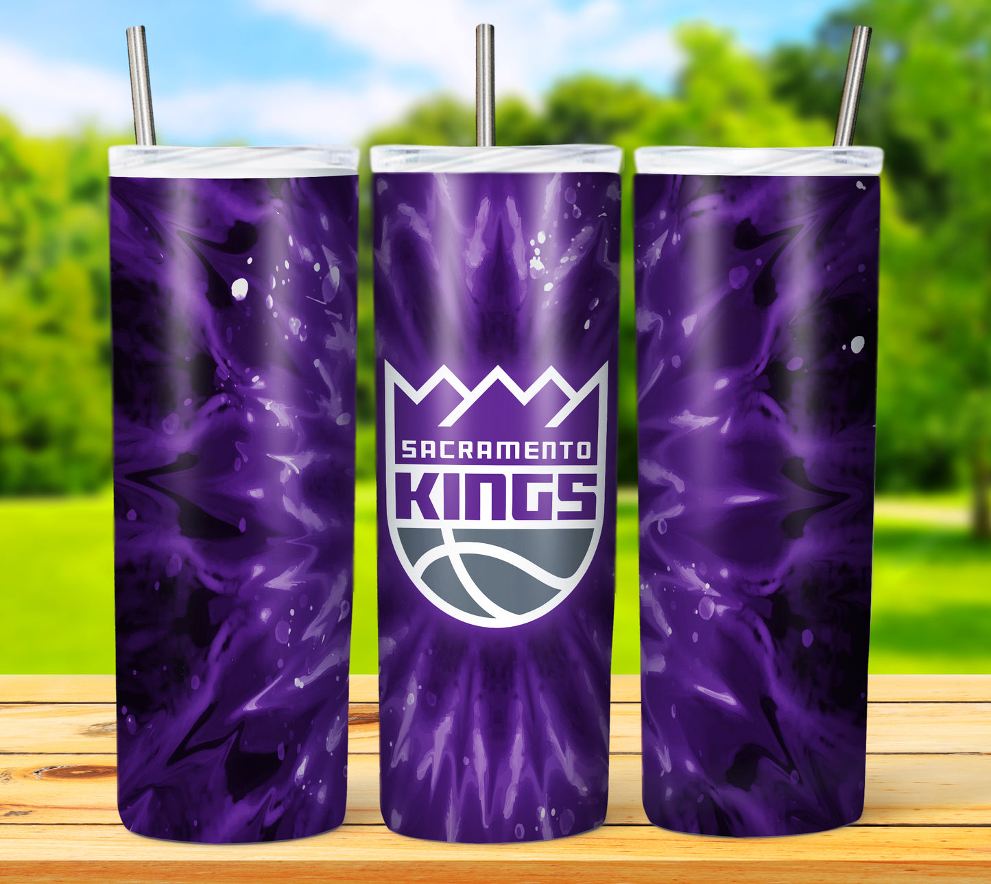 Basketball 20oz Sublimation Tumbler Image