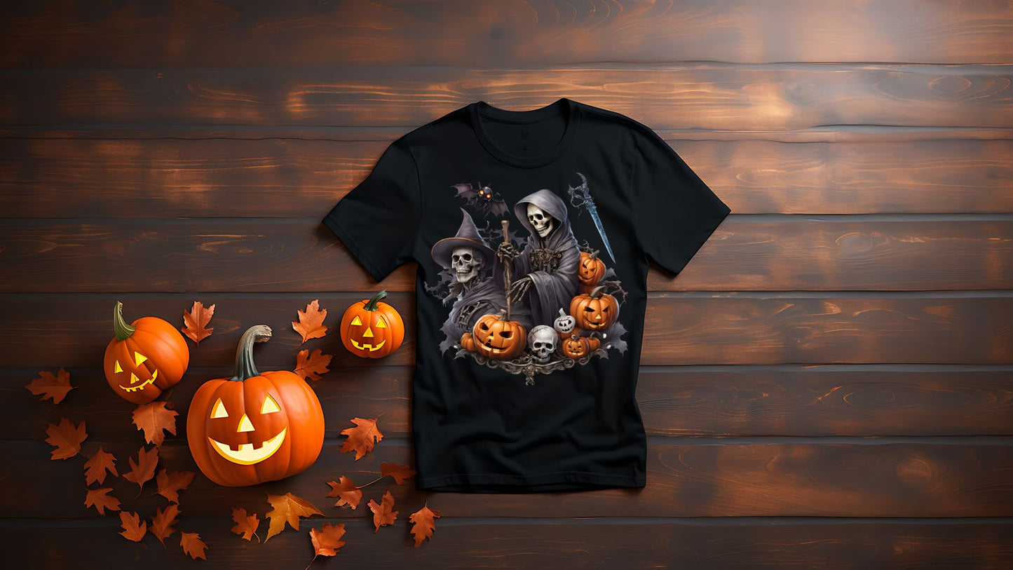 22 Cute Halloween Sublimation T-Shirt Image Bundle