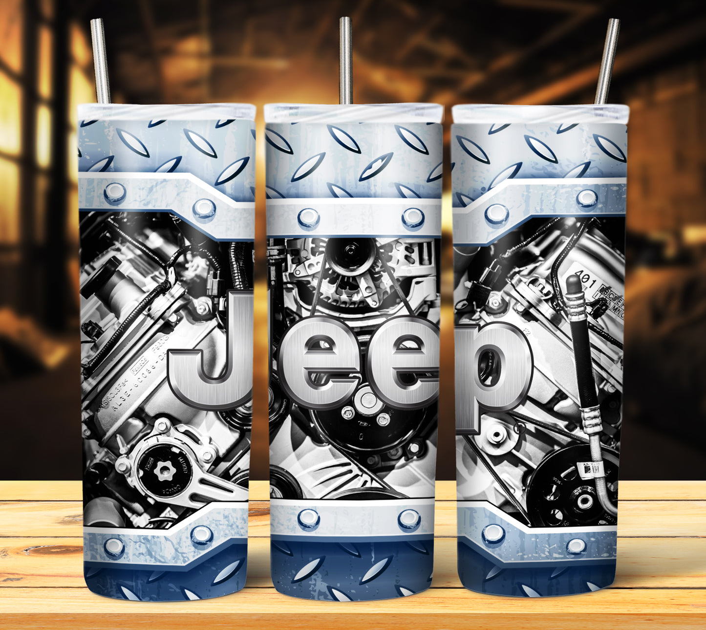 Car Logo 20oz Sublimation Tumbler Image